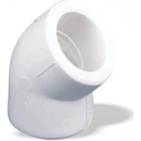 Resim Hakan Plastik 45 Derece Dirsek Seçenekli 25mm 25 Adet 