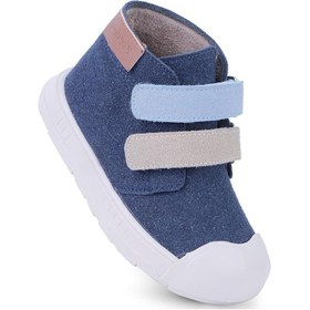 Resim Kaptan Junior Erkek Çocuk Bebek Ortopedik İlkadım Kaymaz Taban Bot Bmle 550 Laci 