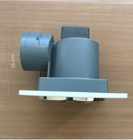 Resim AIRLUKS 250 Radyal Lıghtfan- Sessiz Işıklı Banyo Fanı 180m3 