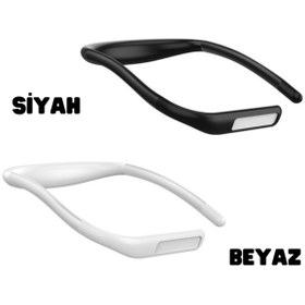 Resim Allians Ayarlanabilir LED Boyun Işığı, Renk Değiştiren Kitap Okuma Lambası 