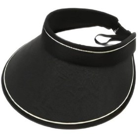 Resim Morstore Vizör Hasır Tenisçi Şapkası Lacivert 