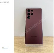 Resim Samsung S22 Ultra İkinci El TR | 512 GB | Kırmızı İkinci El SAMSUNG S22 Ultra 512GB Bordo - İKİNCİ EL KUTULU