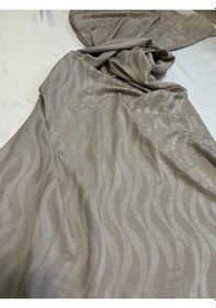 Resim Altuntaşaksesuar Kadın Pamuklu Çizgili Desenli Şal Bej 
