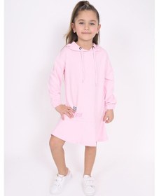 Resim Toontoy Kız Çocuk Baskılı Elbise Açık Pembe 
