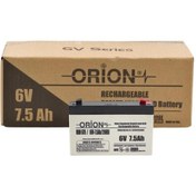 Resim Orion 6v 7.5ah 10 Adet Bakımsız Kuru Akü 
