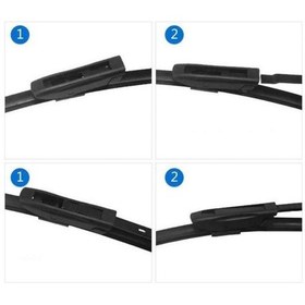 Resim Rbw Renault Clio III Kasa için Muz Silecek Takım 600 MM+400 MM 90 N11.6380 