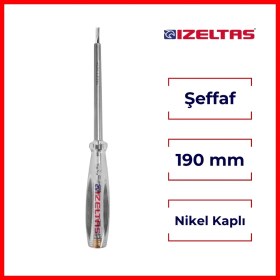 Resim İzeltaş | Kontrol Kalemi, 190 mm, Elektrik Akımı Testi için Güvenli ve Hassas 