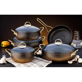 Resim Parem Casa Milano 9 Parça Güveç Tencere Seti 