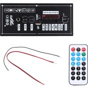 Resim Serfhyff 3.7V Amplifikatör Kare Dans Hoparlör Amplifikatör Destek Bluetooth Aux Tf-Card U-Disk Kayıt 5-8 Inç Hoparlör (Yurt Dışından) 