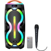 Resim Torima D36 Rgb Işıklı Mikrofonlu Kumandalı Tws Bluetooth Hoparlör Speaker 