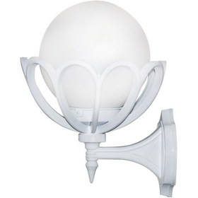 Resim Konsollu Yarım Papatya Dış Mekan Bahçe Aydınlatma Armatürü 