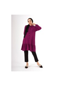Resim Fatma Sezen Mor Tunik Çok Renkli 