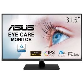 Resim ASUS VP32AQ 31.5 2K IPS 2560x1440 5MS 75HZ DP HDMI MM VESA 3YIL EYECARE PLUS,FLICKER-FREE,CERCEVESIZ,DUSUK MAVI ISIK Monitör 