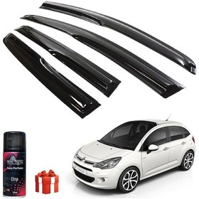 Resim Citroen C3 Mügen Cam Rüzgarlığı Hb 2009-2016 Arası 4lü Takım+koku 
