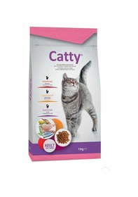 Resim Catty Tavuklu Yetişkin Kedi Maması 1 KG 