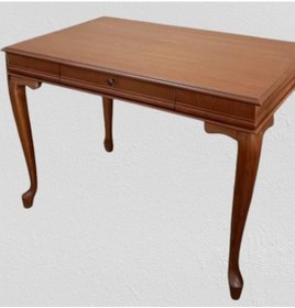 Resim Çalışma Masa-berjer 90395 St Sandalye Kelebek Klasik Ceviz Keten Kumaş Aslan Ayak 