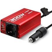 Resim Samorian KBN300 12V/220V 300Watt Modifiye Sinüs Dönüştürücü İnvertör 