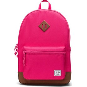 Resim Herschel Heritage Genç Sırt Çantası 11576-06307-os Fuschia Purple/saddle Brown 