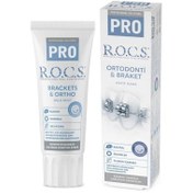 Resim Rocs Pro Brackets & Ortho Diş Macunu 74gr 