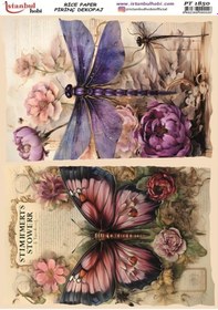 Resim Pirinç Dekopaj Kağıdı 30x42cm Pt-1850 