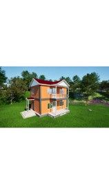 Resim Ballifeprefabrik Ballife Prefabrik 114 M2 Standart Dubleks Prefabrik Konut 