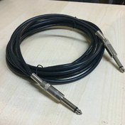 Resim Platoon 5 Metre Kaliteli Mono 6.3mm To 6.3mm Amfi Kablosu 6.3mm Çivi Jak 