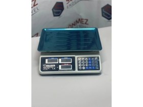 Resim Sönmez Endüstriyel Elektronik Terazi Market Manav Terazi 40 kg Tartım Terazi 