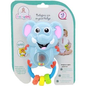 Resim Birlik Babycim Fil Sesli Pilli Çıngırak Wd-3661A 