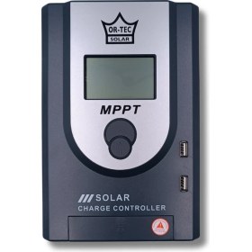 Resim Or-Tec Mppt 40 A Amper 12 / 24 V Bluetooth Özellikli Şarj Kontrol Cihazı Regülatörü 