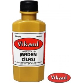 Resim Vikaul Metal Parlatıcı - Maden Cilası, Kavil 100 gr - 12 Adet 