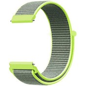 Resim Huawei Watch GT 3 Elite 46 MM Cırtcırt Kumaş Ayarlanabilir Yeşil Kordon Gpack