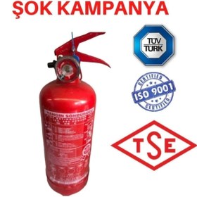 Resim Genel Markalar 1 Kg Yangın Söndürme Tüpü Araç Yangın Tüpü Ev Işyeri 