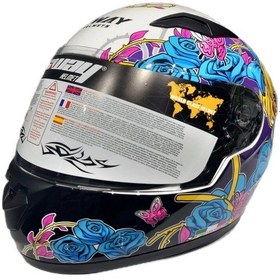 Resim Sway 815K Gloss Girl Full Face Çocuk Kaskı 