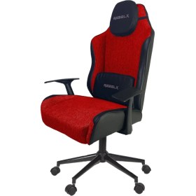 Resim Rebelx Oyuncu Koltuğu Hit Krom Ayak Kırmızı Renk 