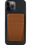 Resim Telefon Modelleri Ile Uyumlu Kartlık Lyft Serisi Manyetik Stand Olma Özelliği Brown 