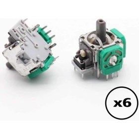 Resim 6 ADET XBOX ONE Analog Motoru Xbox One Kol Tamiri Xbox One Kollar İçin Kaliteli Orjinal Yedek Parça 