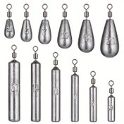 Resim 5'li Su Damlası Balıkçılık Ağırlık Seti - Dayanıklı, Korozyona Dirençli Ağırlıklar Doğru Döküm İçin - 3.5g'den 20g'ye - Tatlısu ve Tuzlu Su Balıkçılığı İçin İdeal 