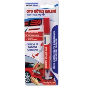 Resim Aesco Mey Ithalat® Vodaseal Oto Rötuş Kalemi Metalik Kırmızı 5 ml 