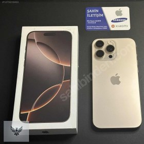 Resim Apple iPhone 16 Pro Max İkinci El TR | 512 GB | Çöl Titanyum 
