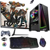 Resim IZOLY RX48 i5-4570 16GB 512GB SSD RX 550 4GB 24'' Oyuncu Masaüstü Bilgisayarı 