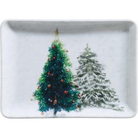 Resim Kütahya Porselen Happiness 18x13 3 Parça Düz Tabak 