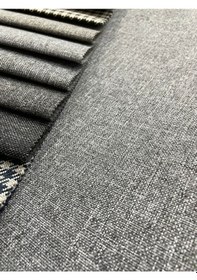 Resim Enesar Home Açik Gri Döşemelik Keten Kumaş Premium Dokuma 9953 100 x 140 cm 