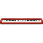 Resim Casio CDP-S160RD Taşınabilir Dijital Piyano (Kırmızı) 