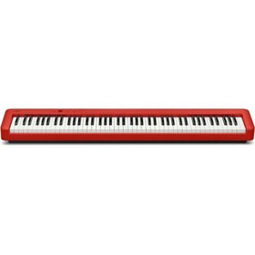 Resim Casio CDP-S160RD Taşınabilir Dijital Piyano (Kırmızı) 