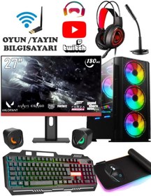 Resim RAMTECH BİLGİSAYAR General X10 I7 12700f 4060 8gb 1tb M2 Ssd 32gb Ram 27'' 180hz Pivot Masaüstü Bilgisayar 