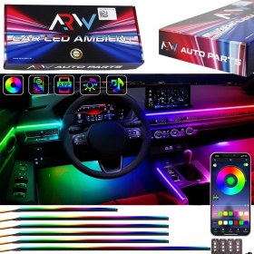 Resim Tata Xenon 64 Renk 210 Mod Animasyonlu Araç Içi Ambiyans Fs 