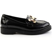 Resim Siyah Kadın Loafer Ayakkabı K01257069698 Çok Renkli 