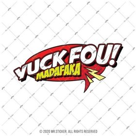 Resim Rfhlm179 Reflektif Yuck Fou Yazili Etiket 