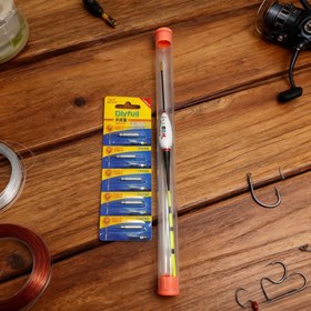 Resim LED Nano Işıklı Balık Yatağı, 5 Adet Süper Güçlü Dayanıklı Pil (Şarj Edilemez) - Ultra Hafif, Hızlı Su Tepkisi, Ultra Net Gece Görüşü 