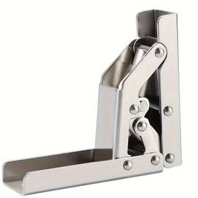 Resim 10 Adet Modern Cilalı Metal Dolap Menteşesi - 180° Yaylı Sessiz Kapanma, Deliksiz Gizli Çerçeve Yüzey Montajı, Dayanıklı Şık Metalik Kaplama, İşlevsel Estetik, Pürüzsüz Yüzey, Mobilya Kurulumu, Çağdaş Tasarım, DIY Tutkunları İçin 